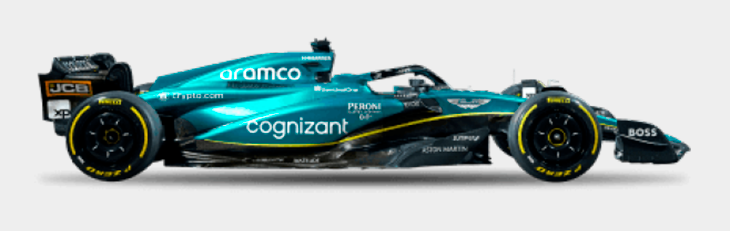 Foto de carro de fórmula 1 